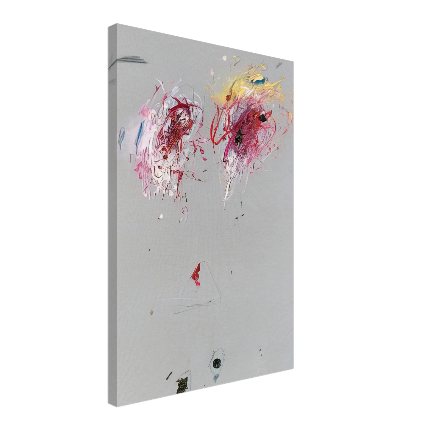 Cy Twombly - Nine Discourses on Commodus, Part IV Canvas - 70x100 cm / 28x40 inches-canvas