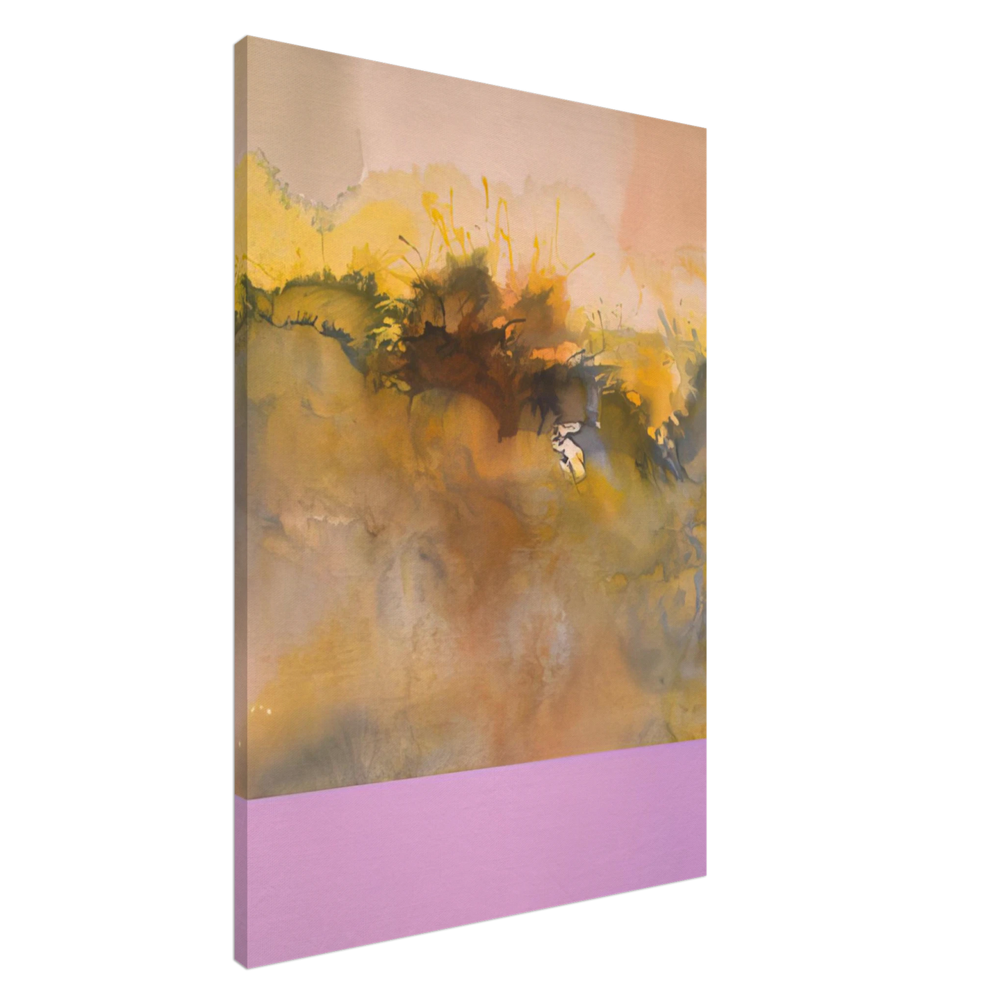 Ronnie Landfield - Isidiris - 1969 Canvas - 20x30 cm / 8x12 inches-canvas