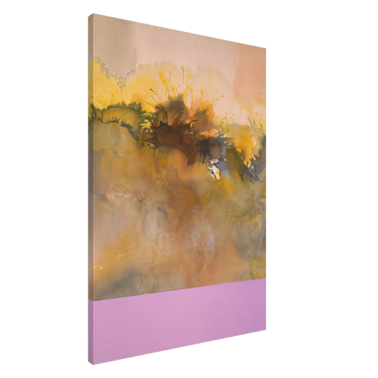 Ronnie Landfield - Isidiris - 1969 Canvas - 20x30 cm / 8x12 inches-canvas