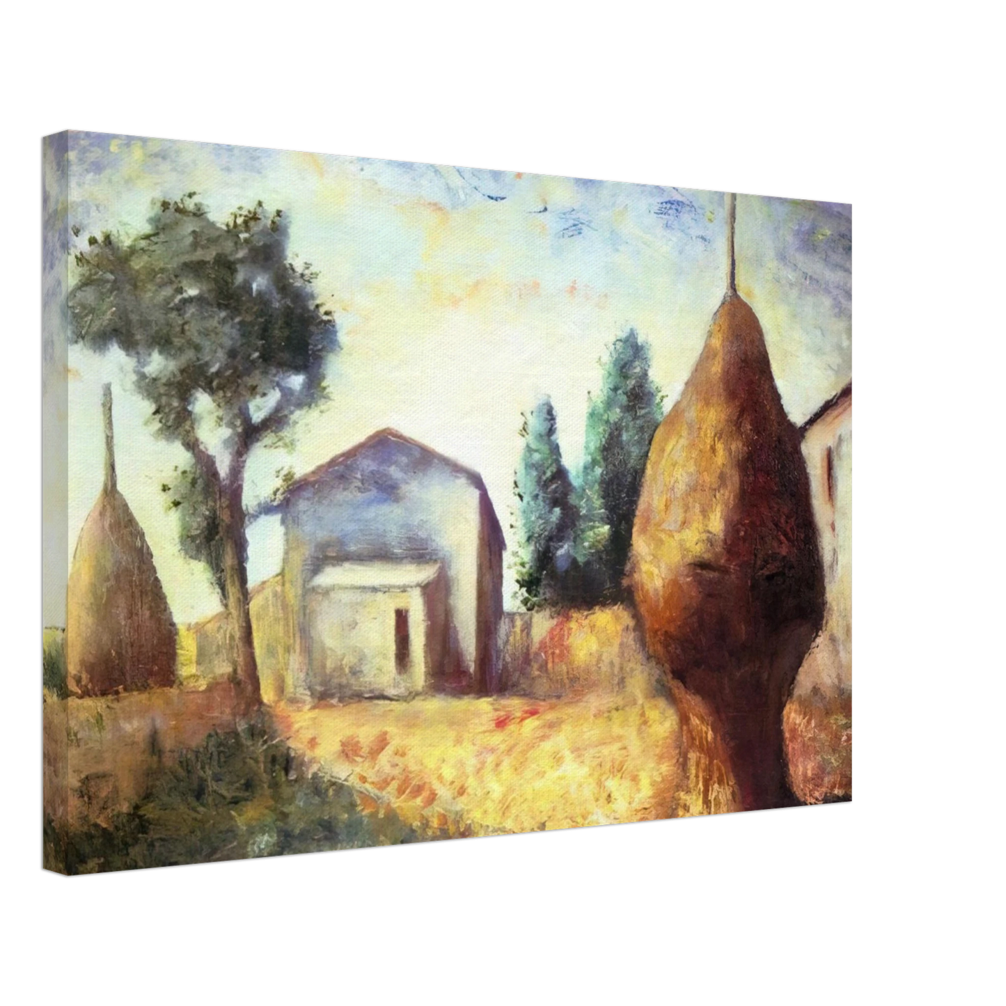 Carlo Carra - PAGLIAI 1929 Canvas - 70x100 cm / 28x40 inches-canvas