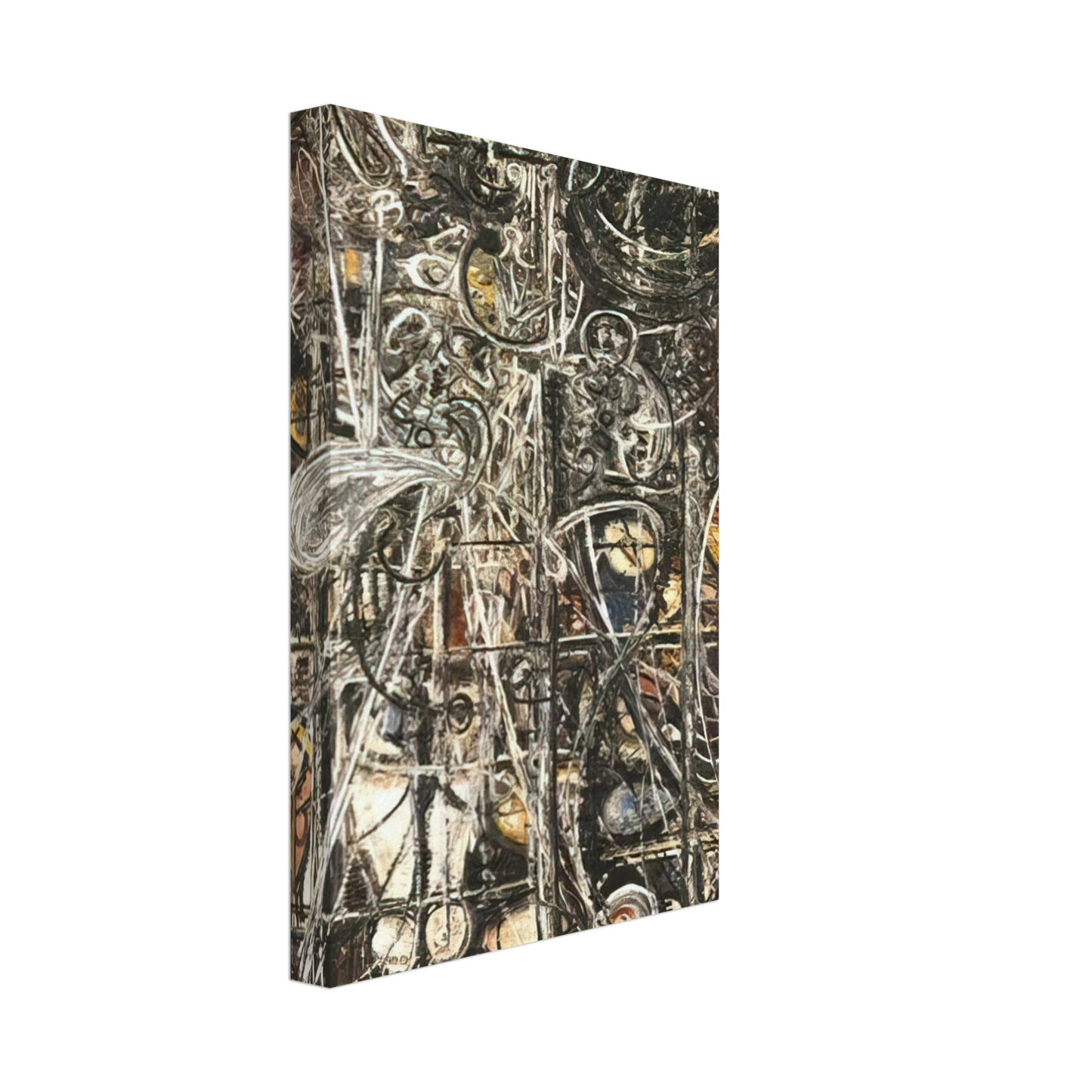 Richard Pousette-Dart - Figure Canvas - 70x100 cm / 28x40 inches-canvas