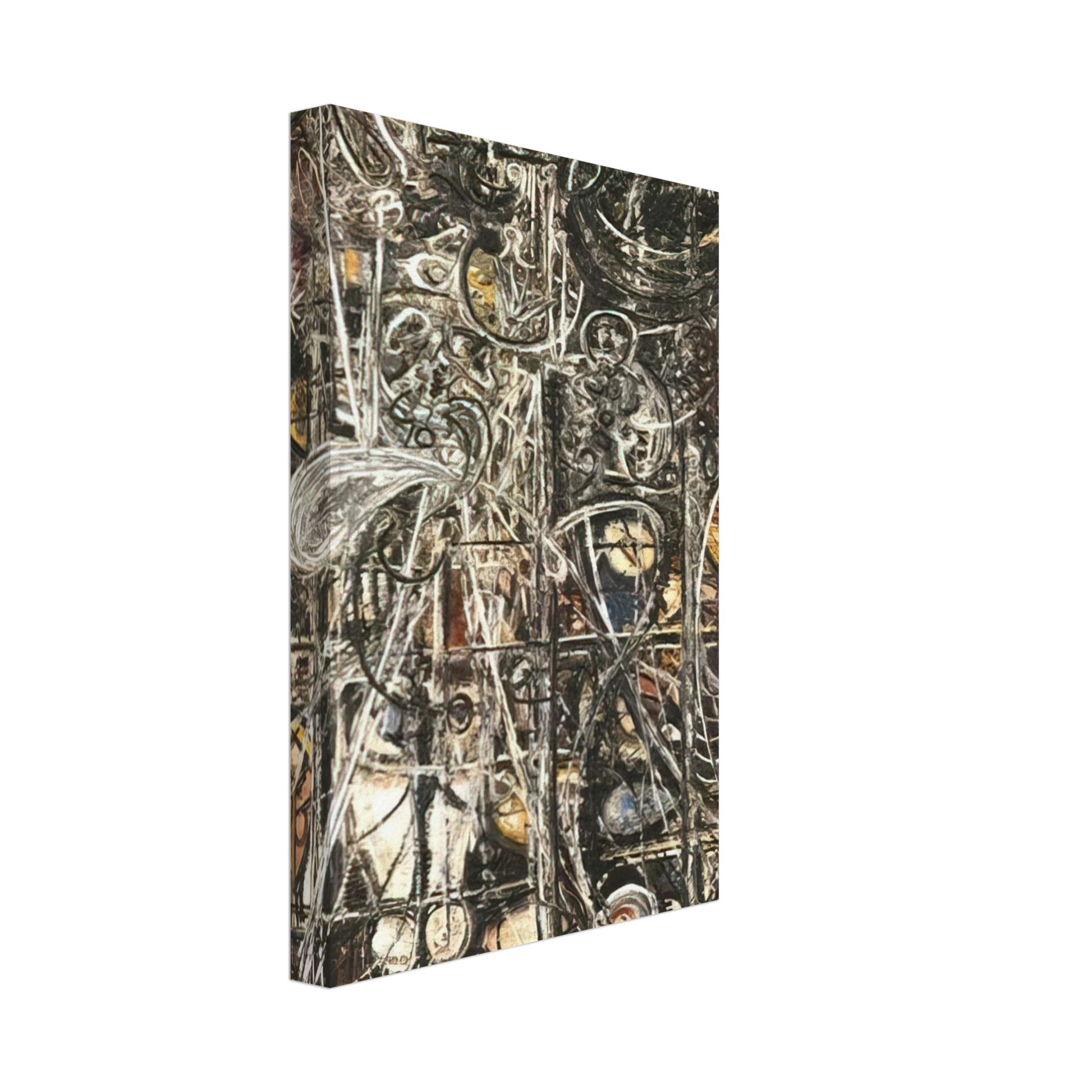Richard Pousette-Dart - Figure Canvas - 70x100 cm / 28x40 inches-canvas