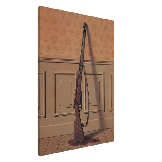 Rene Magritte - THE SURVIVOR 1950 Canvas - 20x30 cm / 8x12 inches-canvas