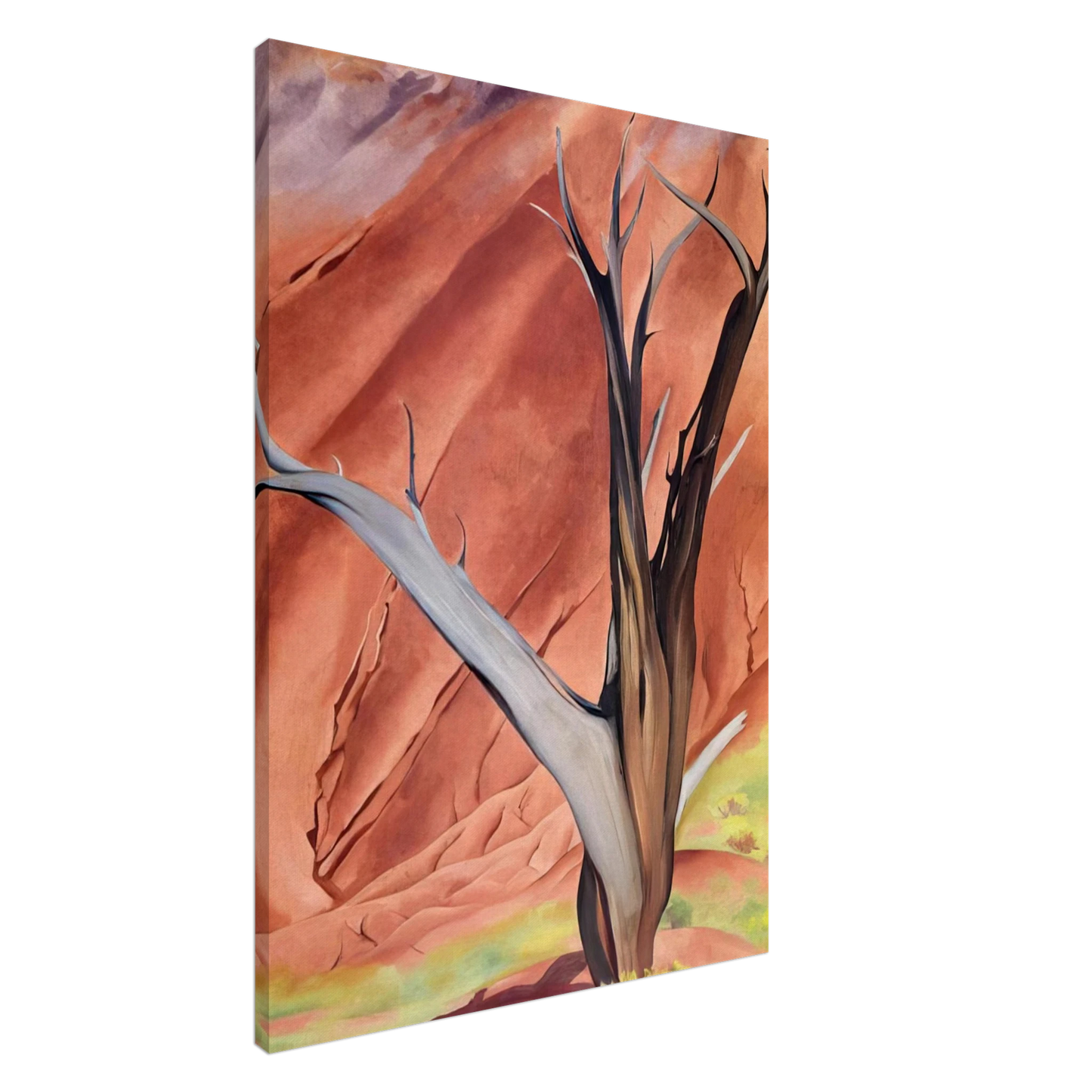 Georgia O'Keeffe - Geralds Tree Canvas - 20x30 cm / 8x12 inches-canvas