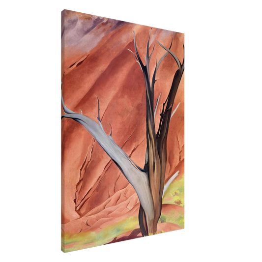 Georgia O'Keeffe - Geralds Tree Canvas - 20x30 cm / 8x12 inches-canvas