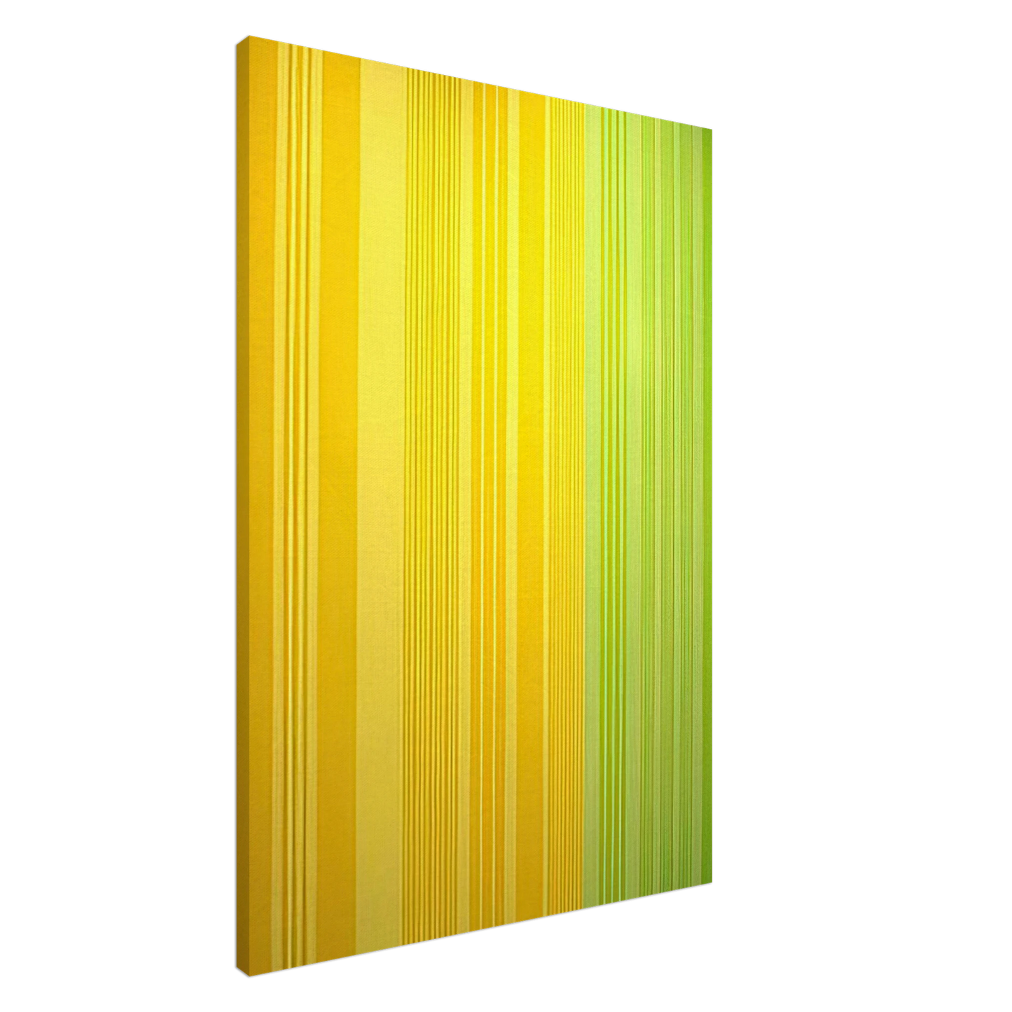 Gene Davis - Lime-Lemon - 1970 Canvas - 20x30 cm / 8x12 inches-canvas