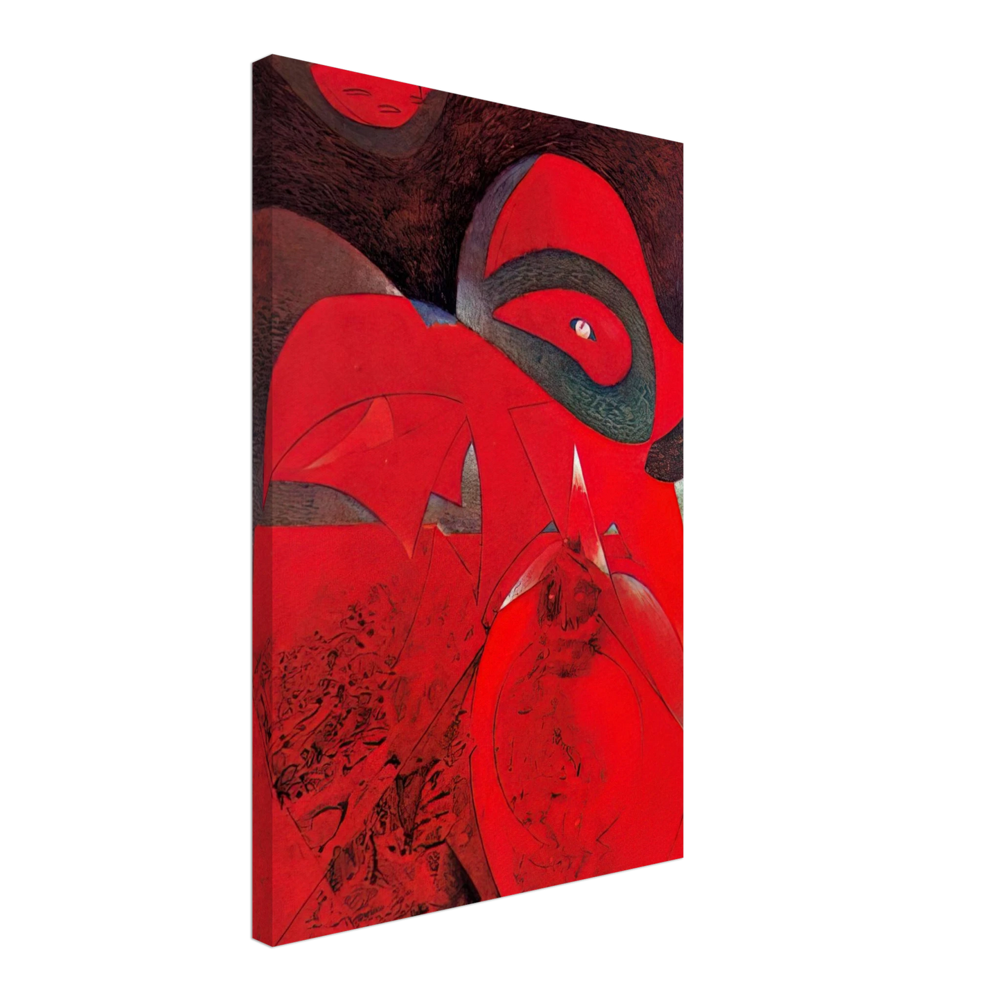Max Ernst - Compendium of the History of the Universe Canvas - 40x60 cm / 16x24 inches-canvas