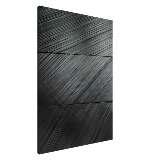 Pierre Soulages - Peinture 18 Mars 2010 - 2010 Canvas - 20x30 cm / 8x12 inches-canvas