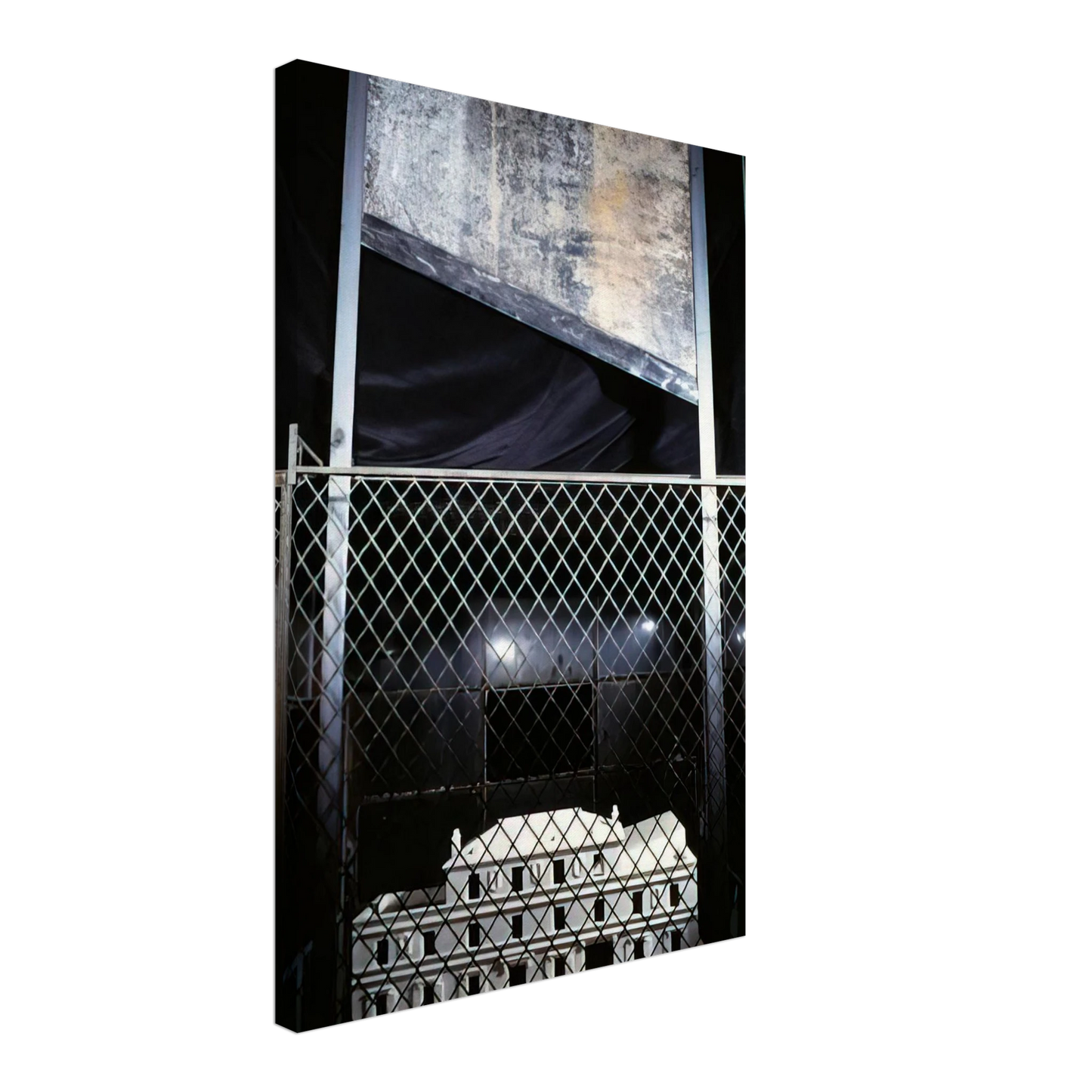 Louise Bourgeois - CELL CHOISY 1993 Canvas - 70x100 cm / 28x40 inches-canvas