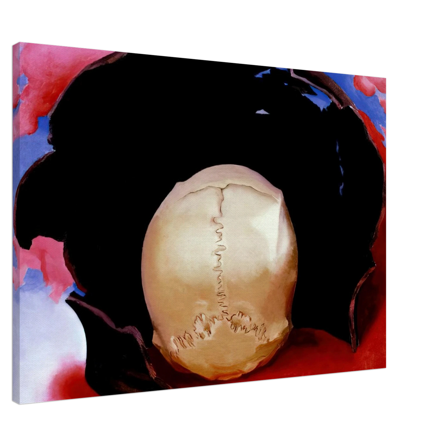 Georgia O'Keeffe - It was a Man and a Pot Canvas - 20x30 cm / 8x12 inches-canvas