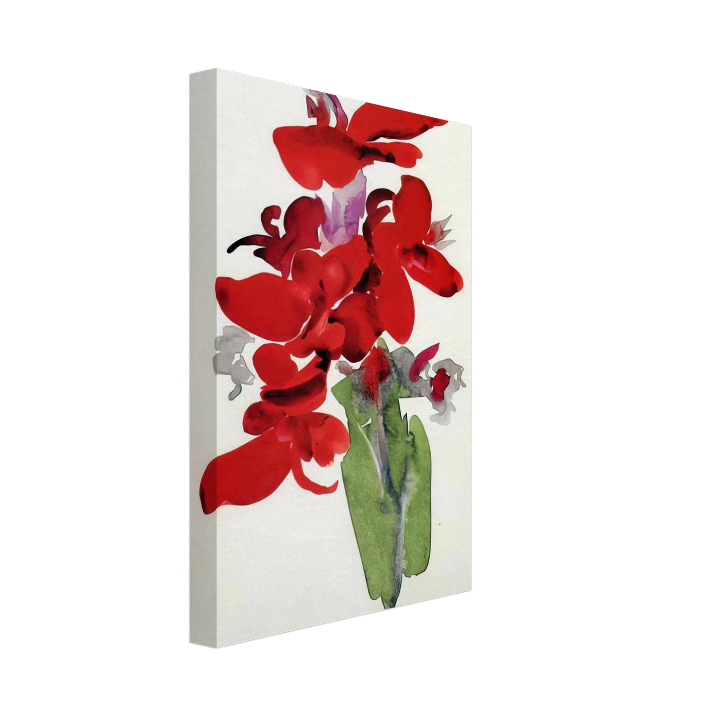 Georgia O'Keeffe - Red Canna Canvas - 70x100 cm / 28x40 inches-canvas