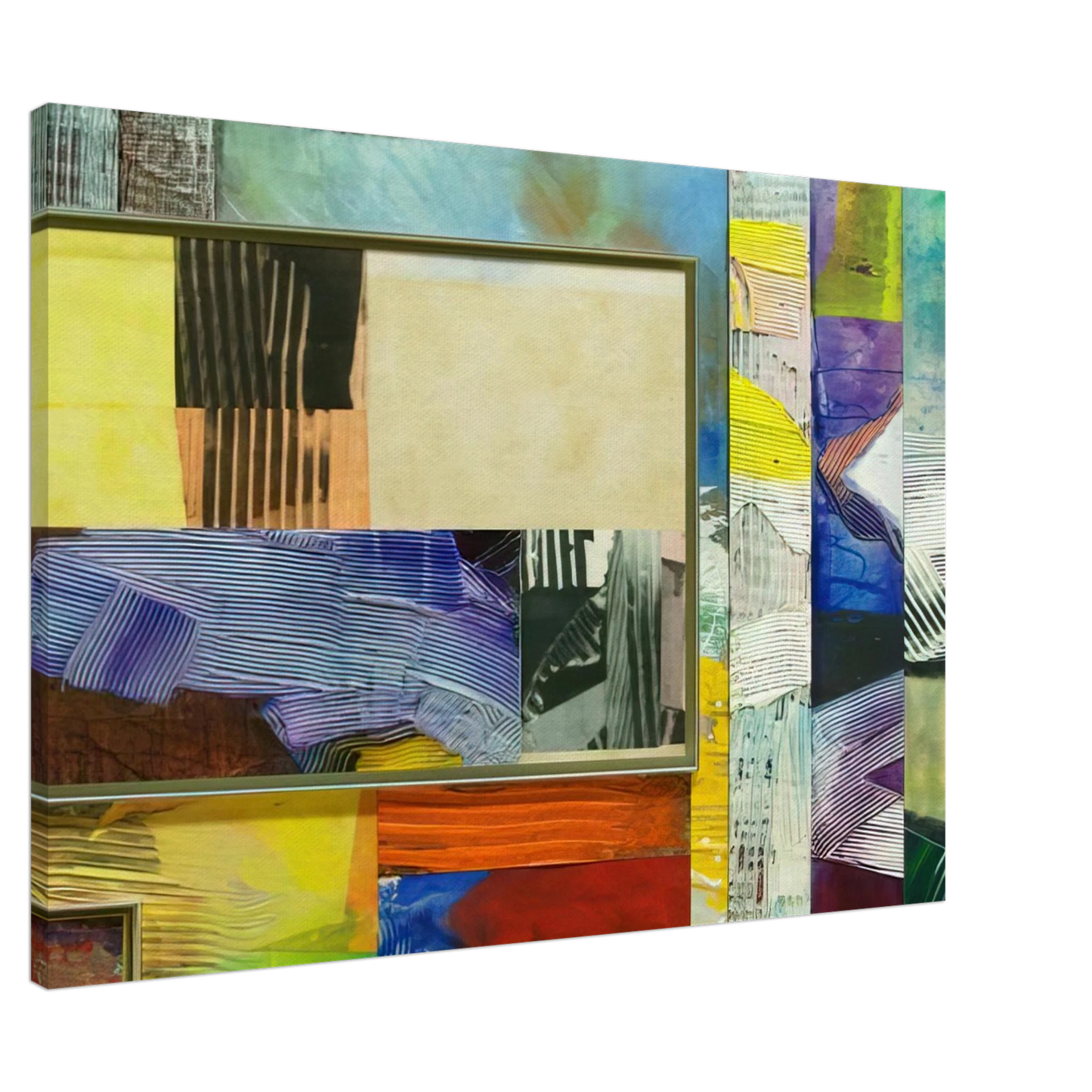 Sam Gilliam - Time Before History Canvas - 20x30 cm / 8x12 inches-canvas