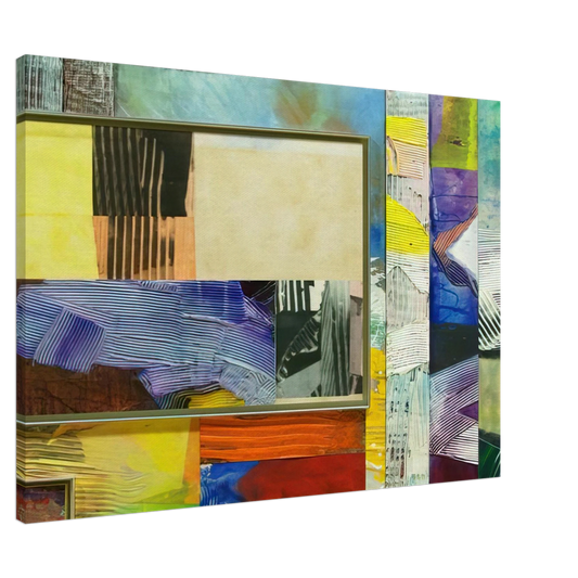 Sam Gilliam - Time Before History Canvas - 20x30 cm / 8x12 inches-canvas