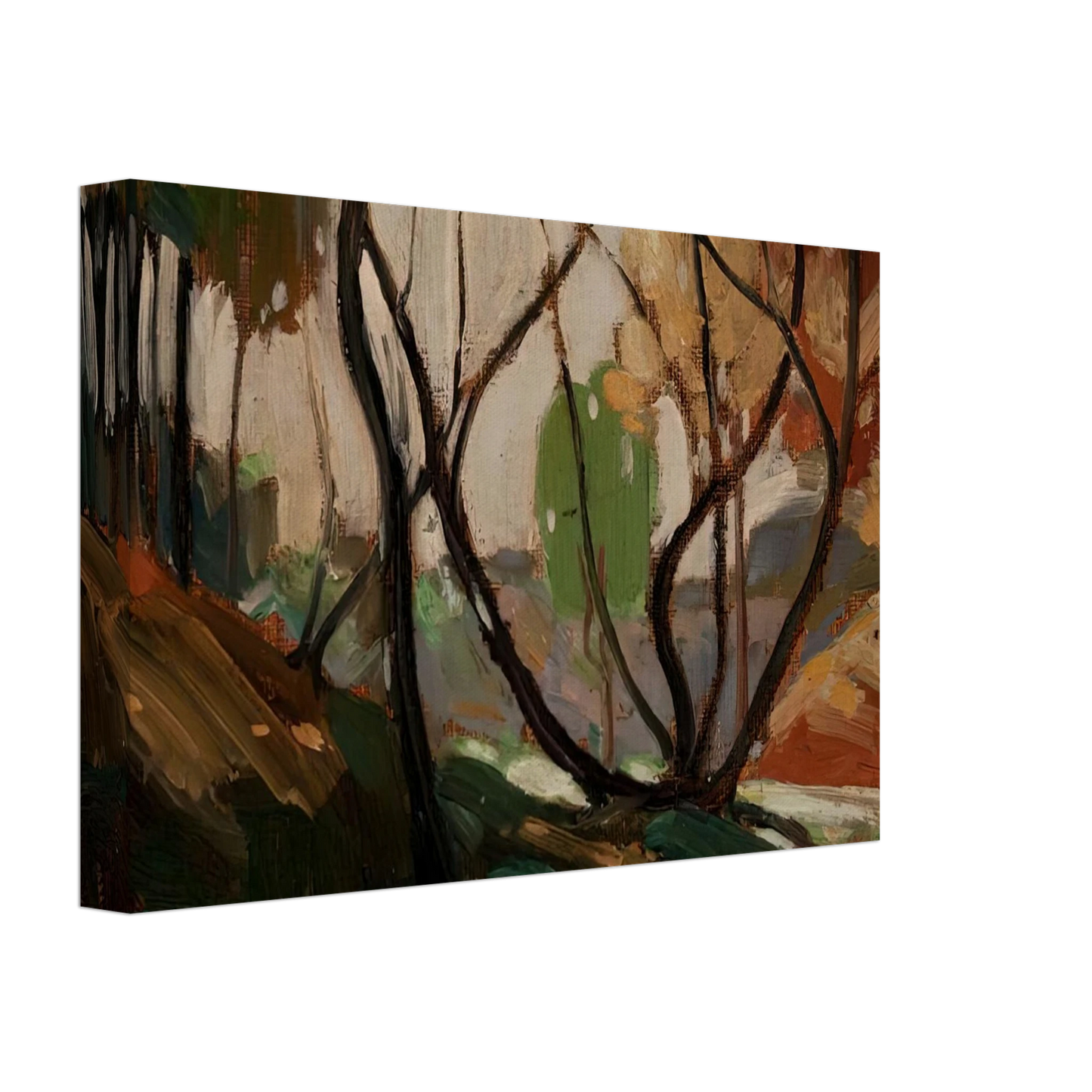 Tom Thomson - SKETCH FOR OPULENT OCTOBER 1915 Canvas - 40x60 cm / 16x24 inches-canvas