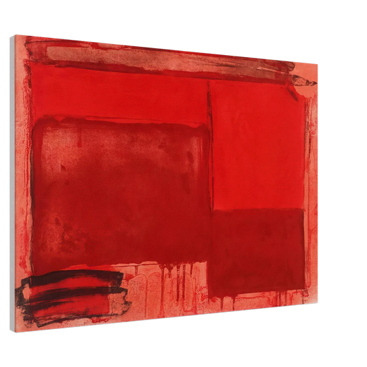 John Hoyland - Tembi - 1980 Canvas - 20x30 cm / 8x12 inches-canvas