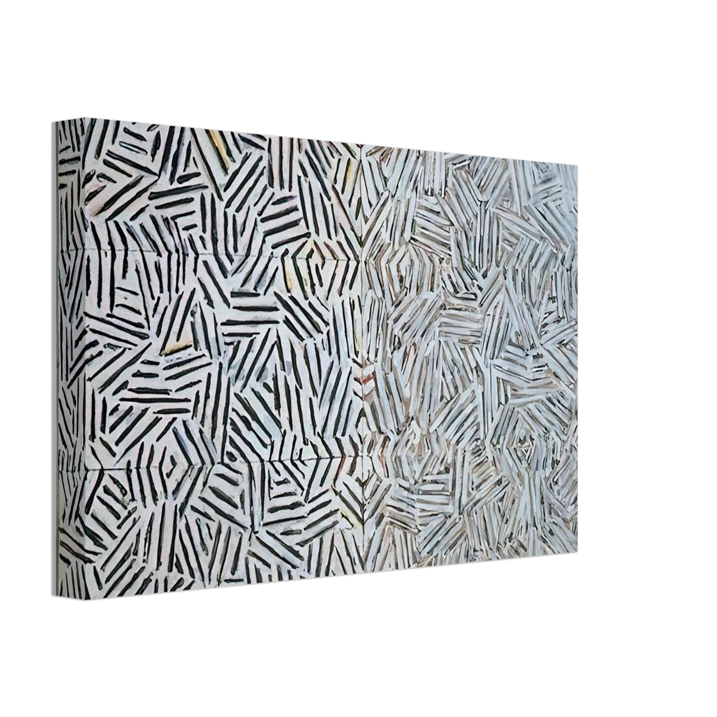 Jasper Johns - CORPSE AND MIRROR 1969 Canvas - 70x100 cm / 28x40 inches-canvas