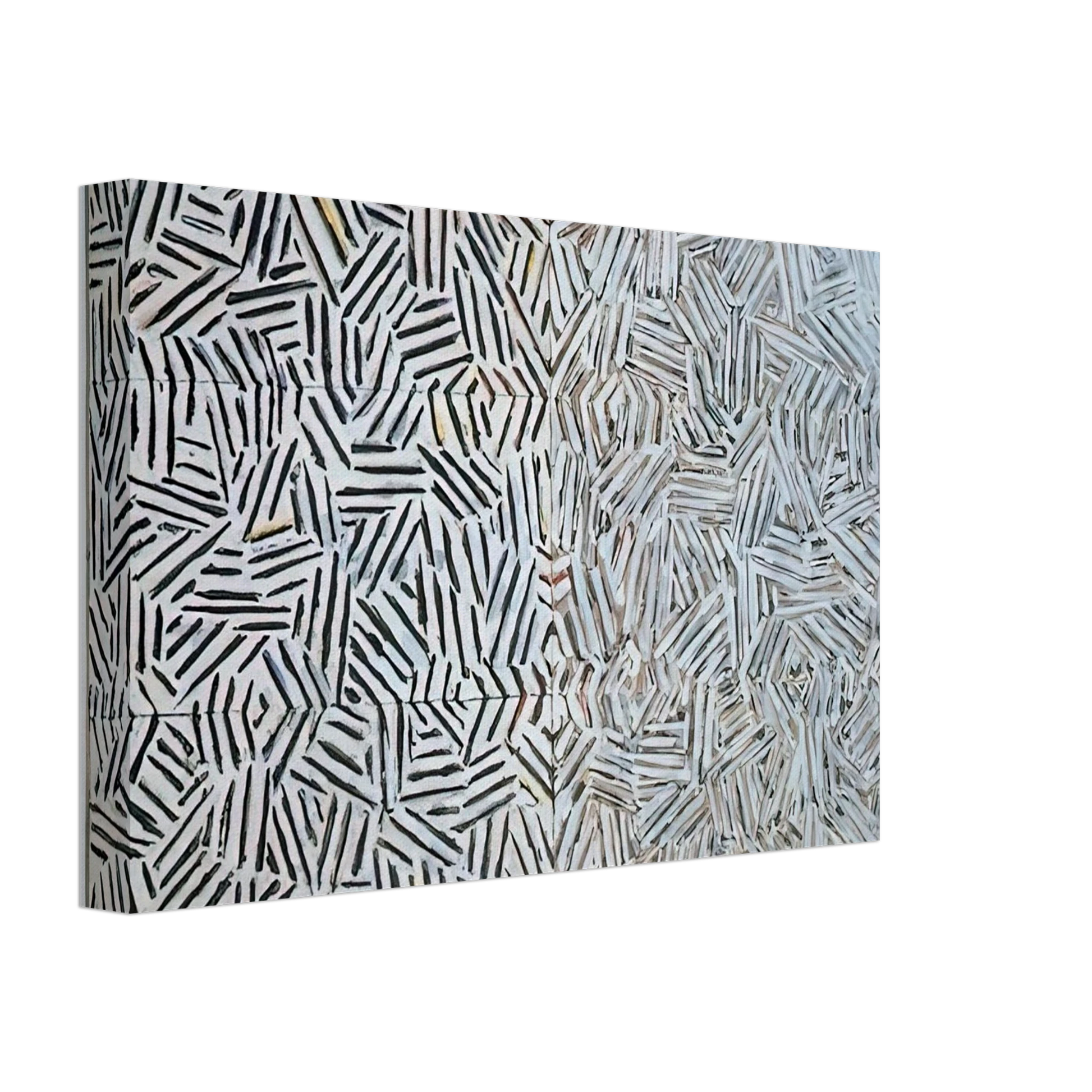 Jasper Johns - CORPSE AND MIRROR 1969 Canvas - 70x100 cm / 28x40 inches-canvas