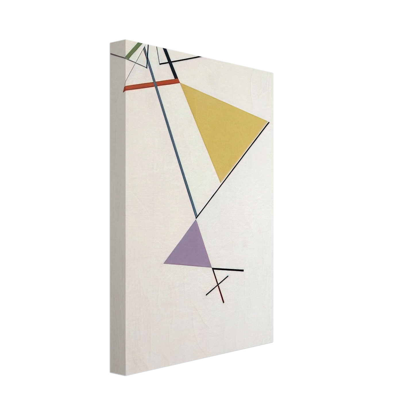 Tomas Maldonado - Desarrollo del triangulo - 1951 Canvas - 70x100 cm / 28x40 inches-canvas