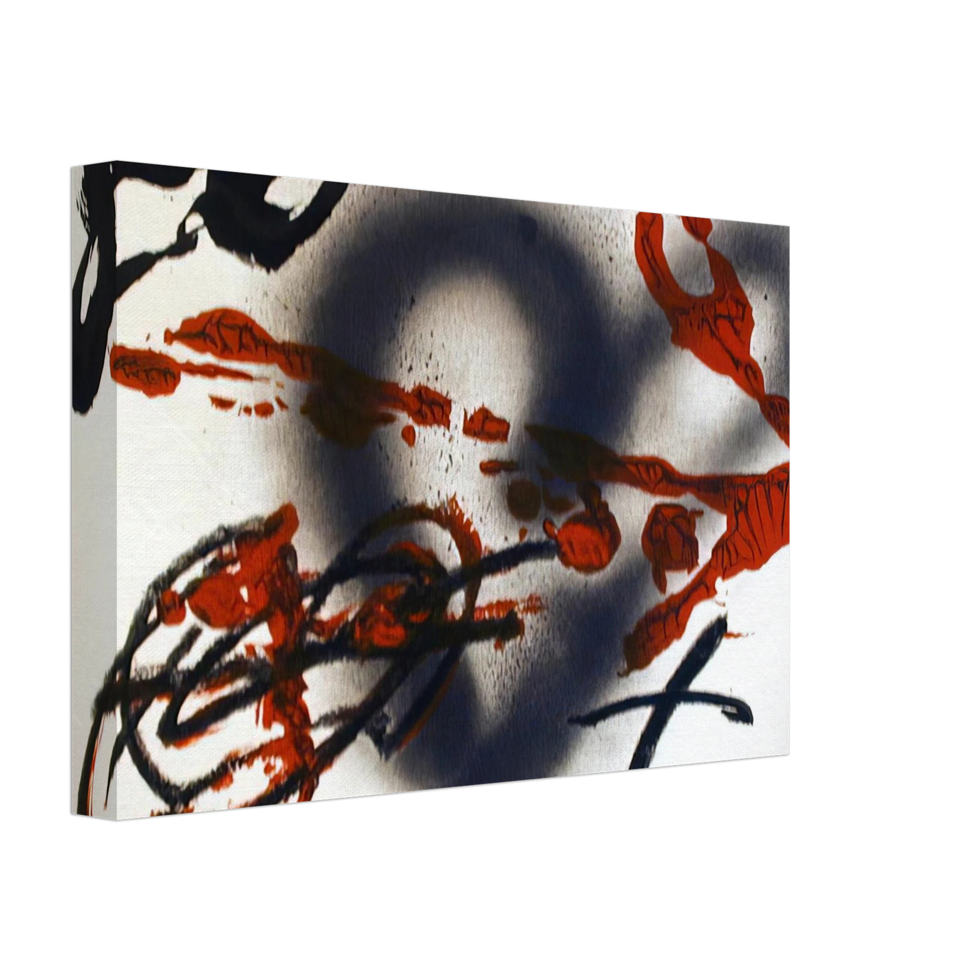 Antoni Tapies - COEUR ET FLECHE 1985 Canvas - 40x60 cm / 16x24 inches-canvas