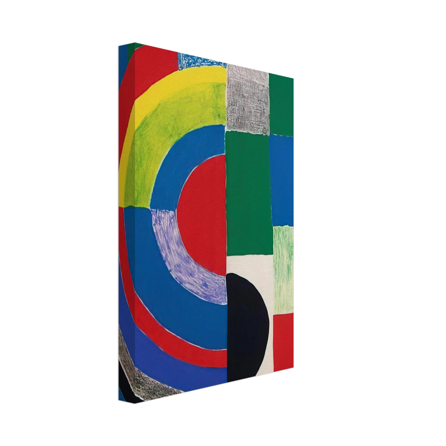 Sonia Delaunay - COLOR RHYTHMS Canvas - 40x60 cm / 16x24 inches-canvas