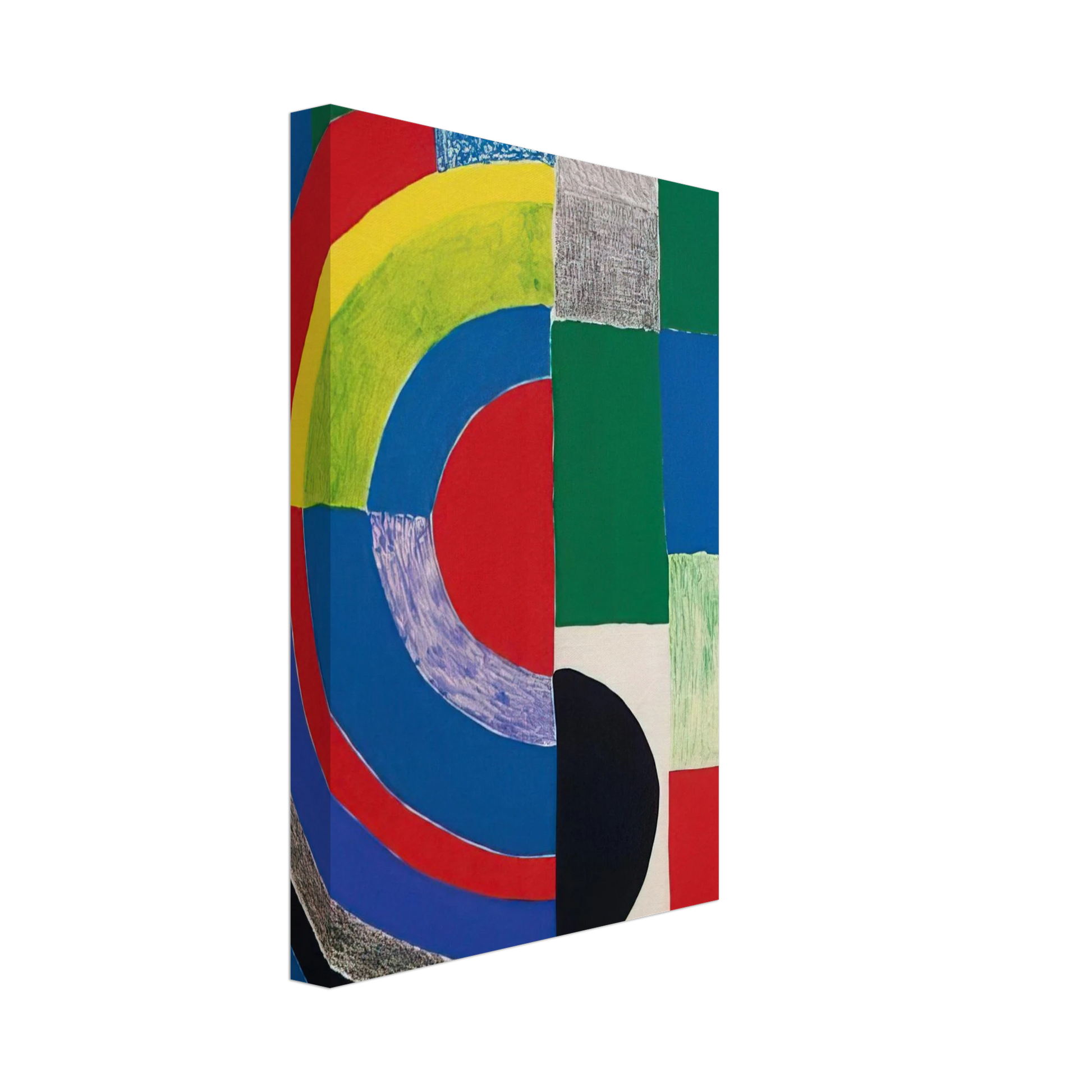 Sonia Delaunay - COLOR RHYTHMS Canvas - 40x60 cm / 16x24 inches-canvas
