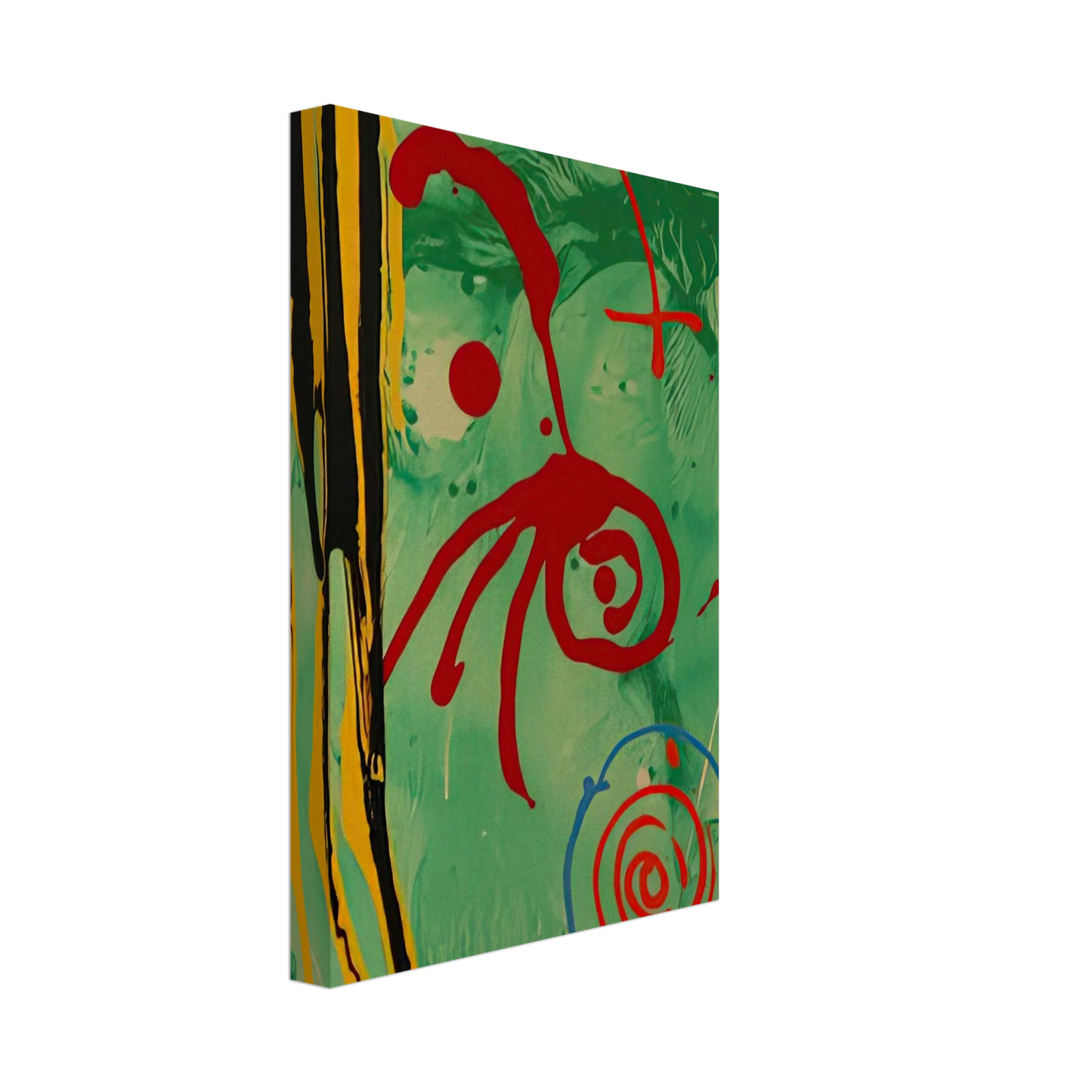 John Hoyland - The Gnome - 2005 Canvas - 70x100 cm / 28x40 inches-canvas