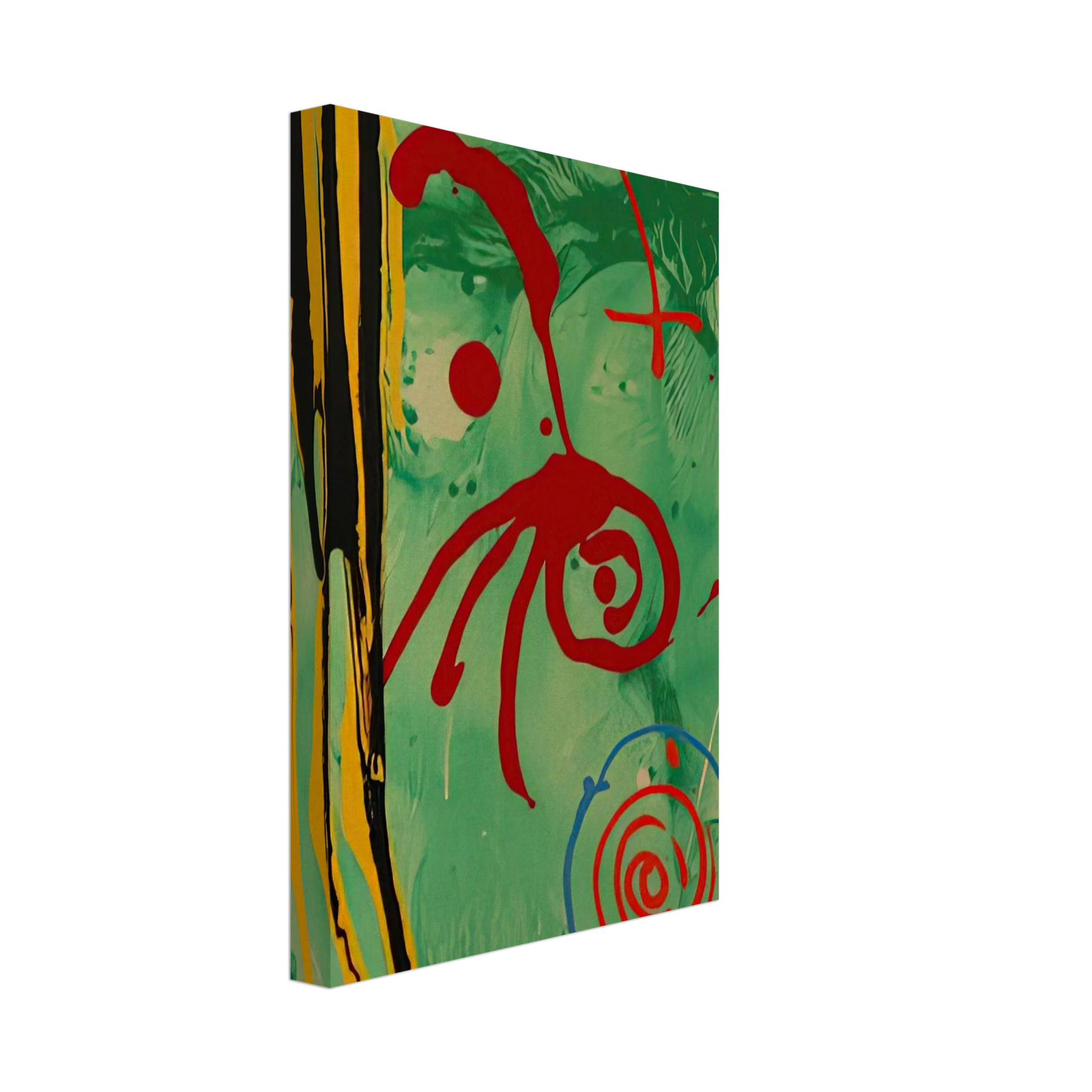 John Hoyland - The Gnome - 2005 Canvas - 70x100 cm / 28x40 inches-canvas