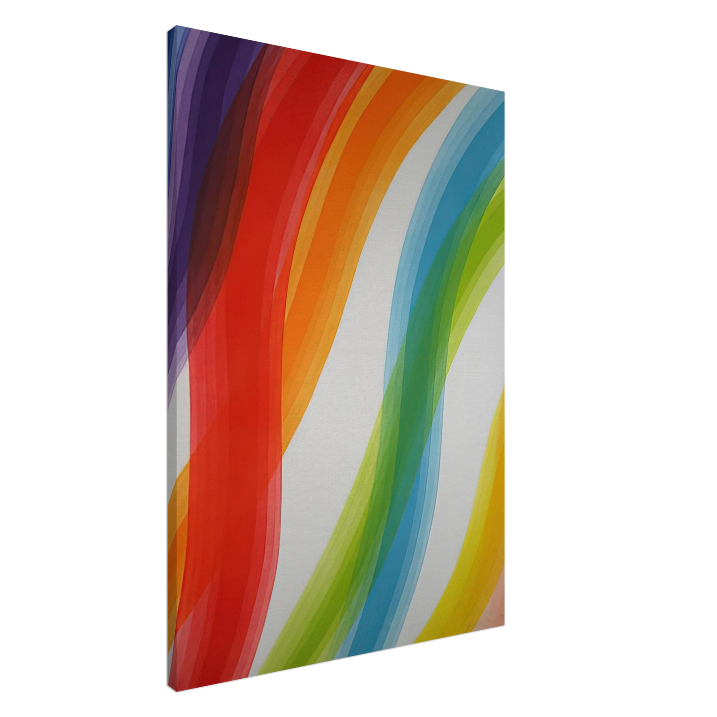 Piero Dorazio - Untitled - Color Field Painting Canvas - 20x30 cm / 8x12 inches-canvas