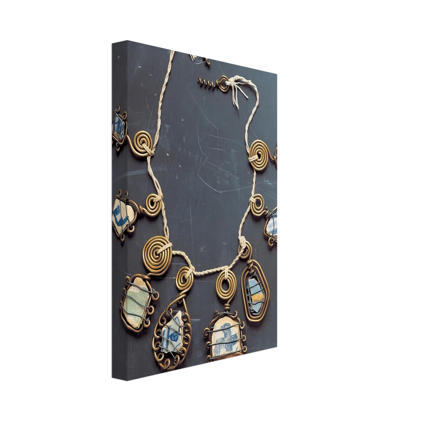 Alexander Calder - NECKLACE 1930 0 Canvas - 40x60 cm / 16x24 inches-canvas