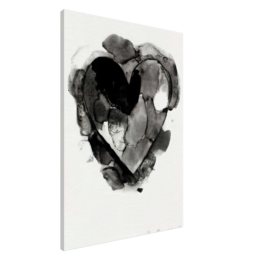 Jim Dine - WELCOME HOME RARE BIRDS 1969 Canvas - 20x30 cm / 8x12 inches-canvas