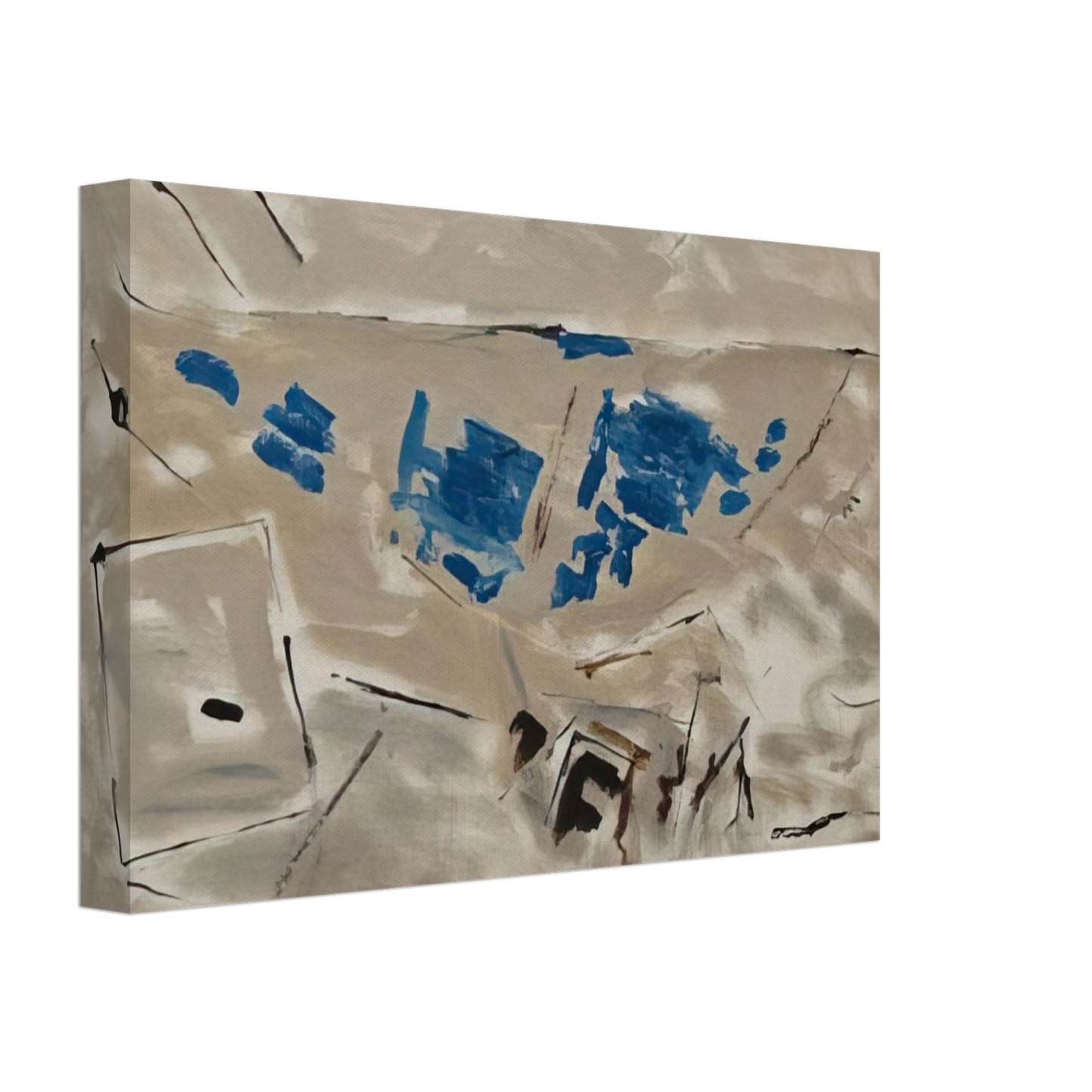 John Marin - Autumn Coloring No. 4 - 1952 Canvas - 70x100 cm / 28x40 inches-canvas