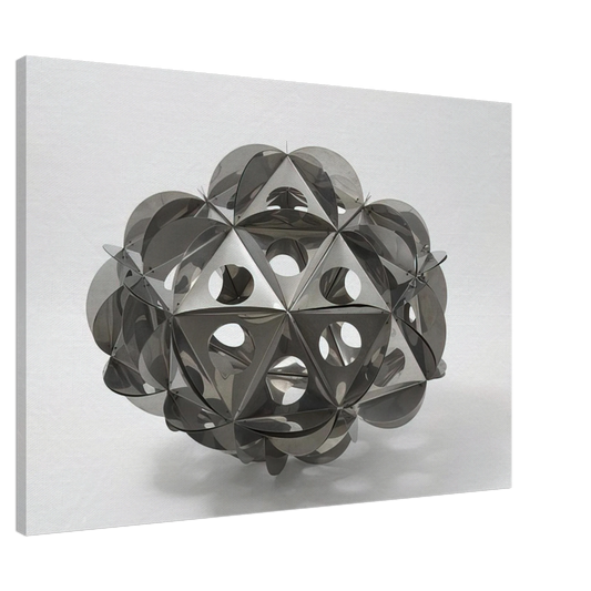 Bruno Munari - Acona Biconbi - 1965 Canvas - 20x30 cm / 8x12 inches-canvas