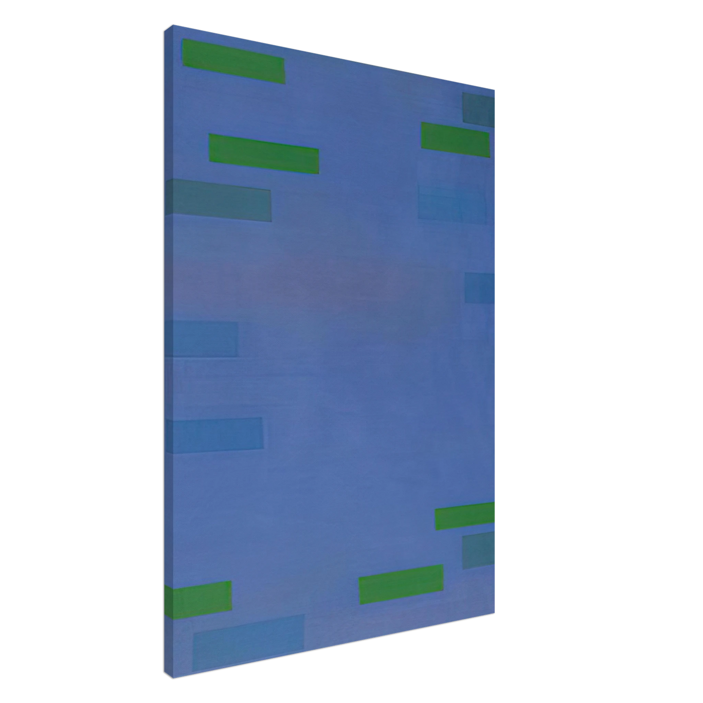 Ad Reinhardt - Abstract Painting, Blue - 1952 Canvas - 20x30 cm / 8x12 inches-canvas