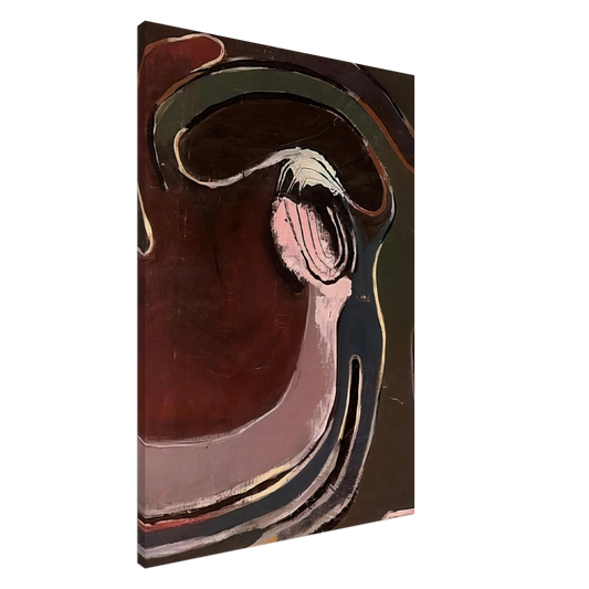 Frank Lobdell - 1 August 1948 - 1948 Canvas - 20x30 cm / 8x12 inches-canvas