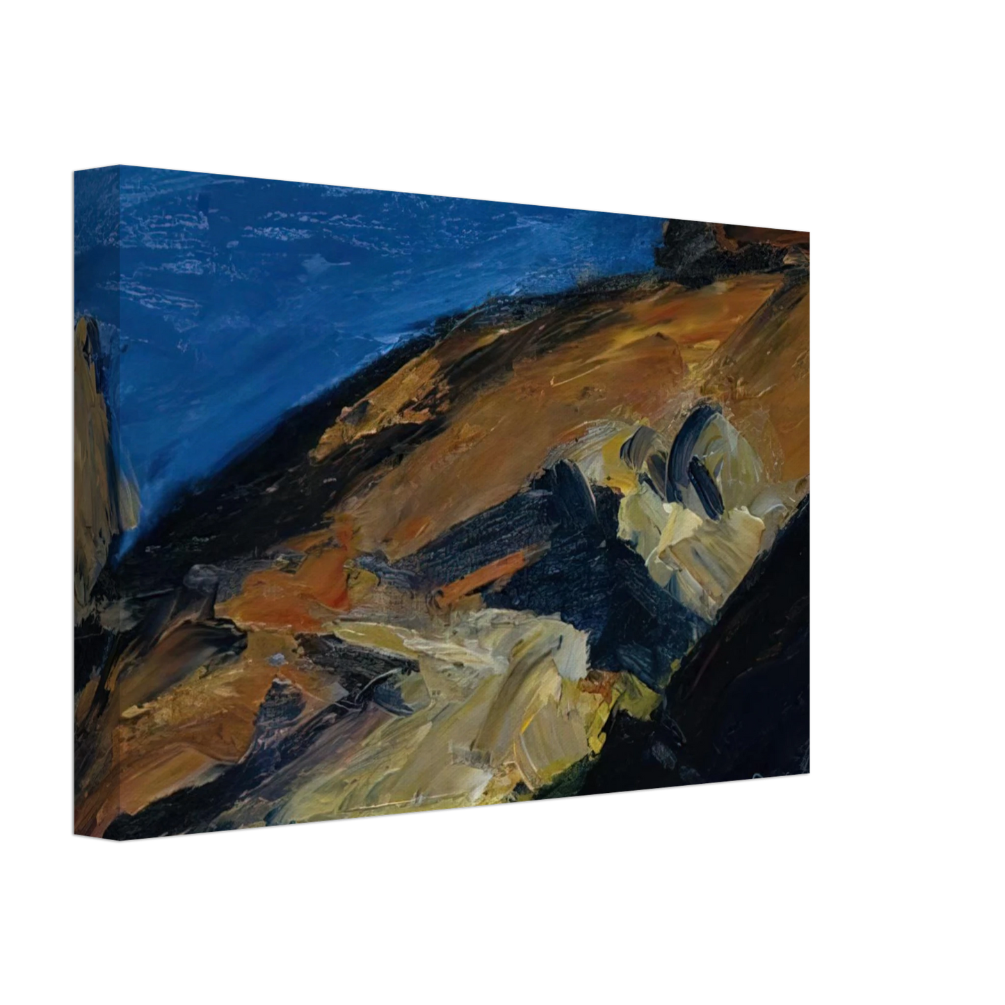 Edward Hopper - Rocks and Shore Canvas - 70x100 cm / 28x40 inches-canvas