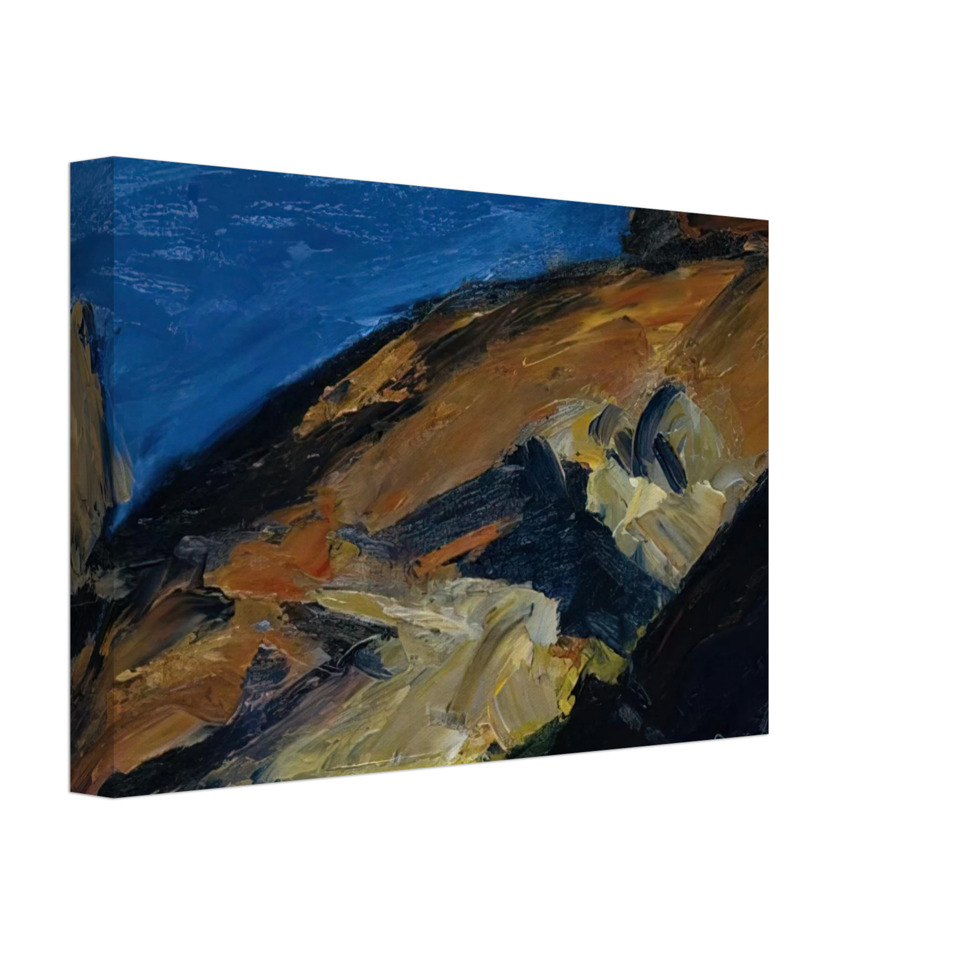 Edward Hopper - Rocks and Shore Canvas - 70x100 cm / 28x40 inches-canvas