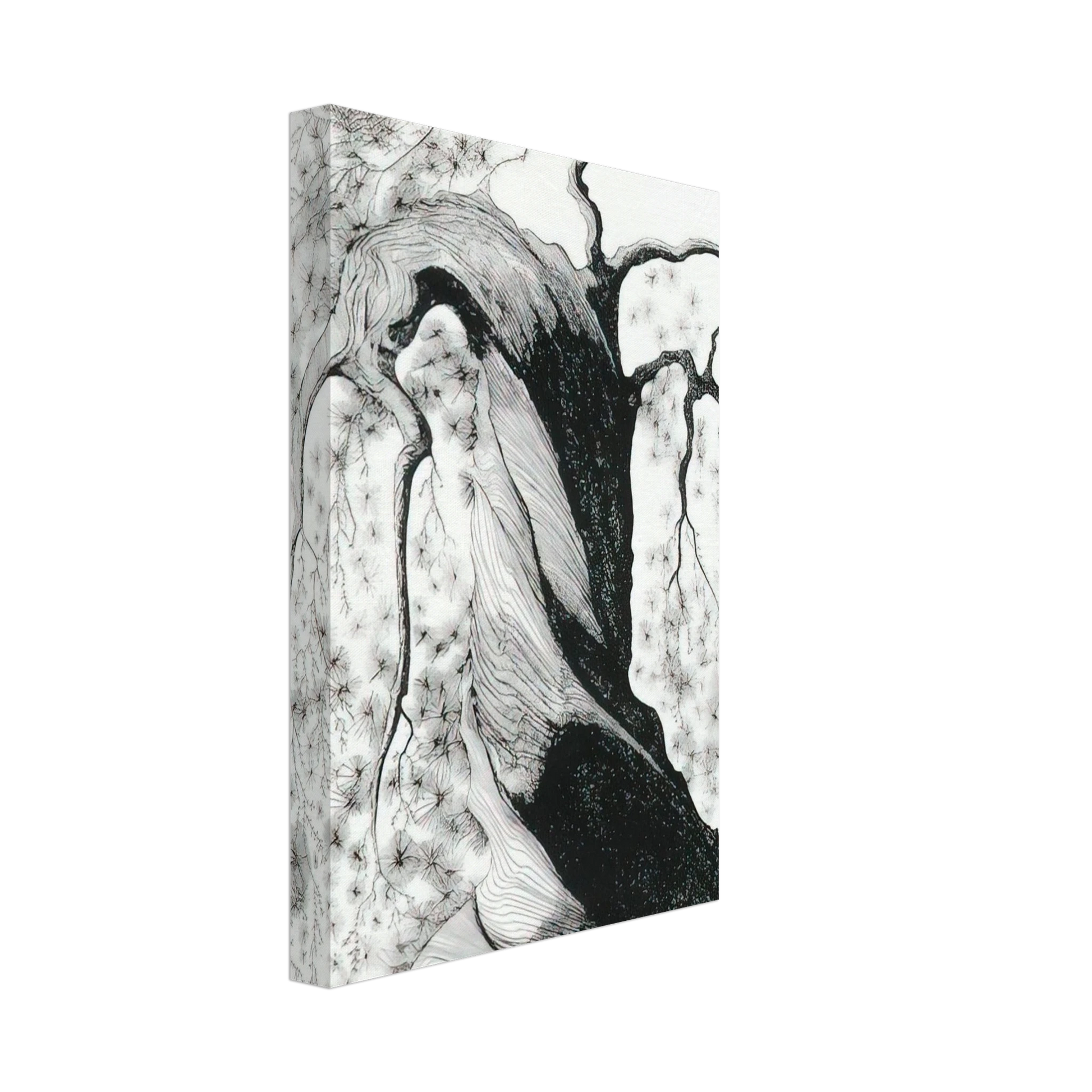 Eyvind Earle - Pine Tree Canvas - 40x60 cm / 16x24 inches-canvas