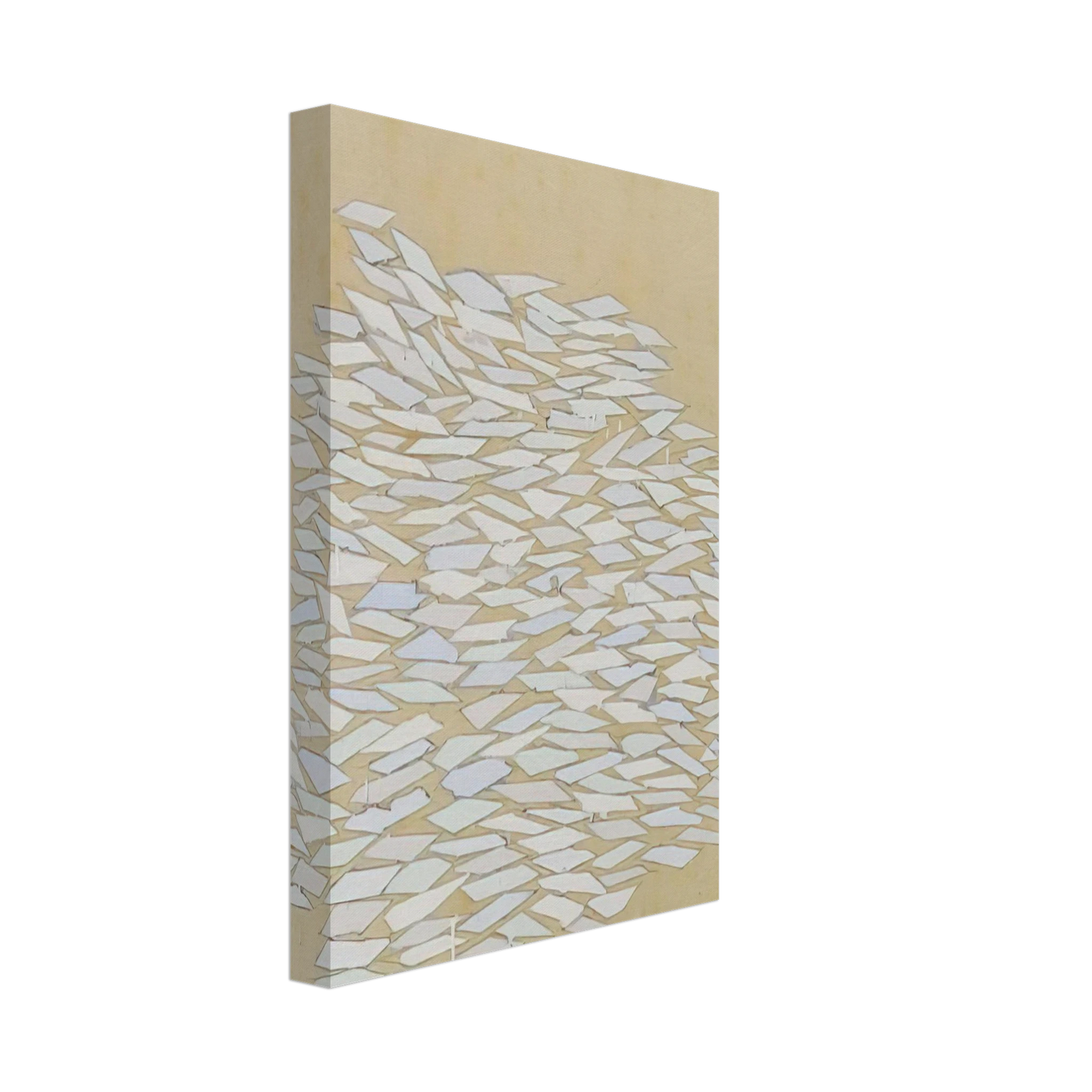 Robert Goodnough - Pastel Statement - 1971 Canvas - 70x100 cm / 28x40 inches-canvas