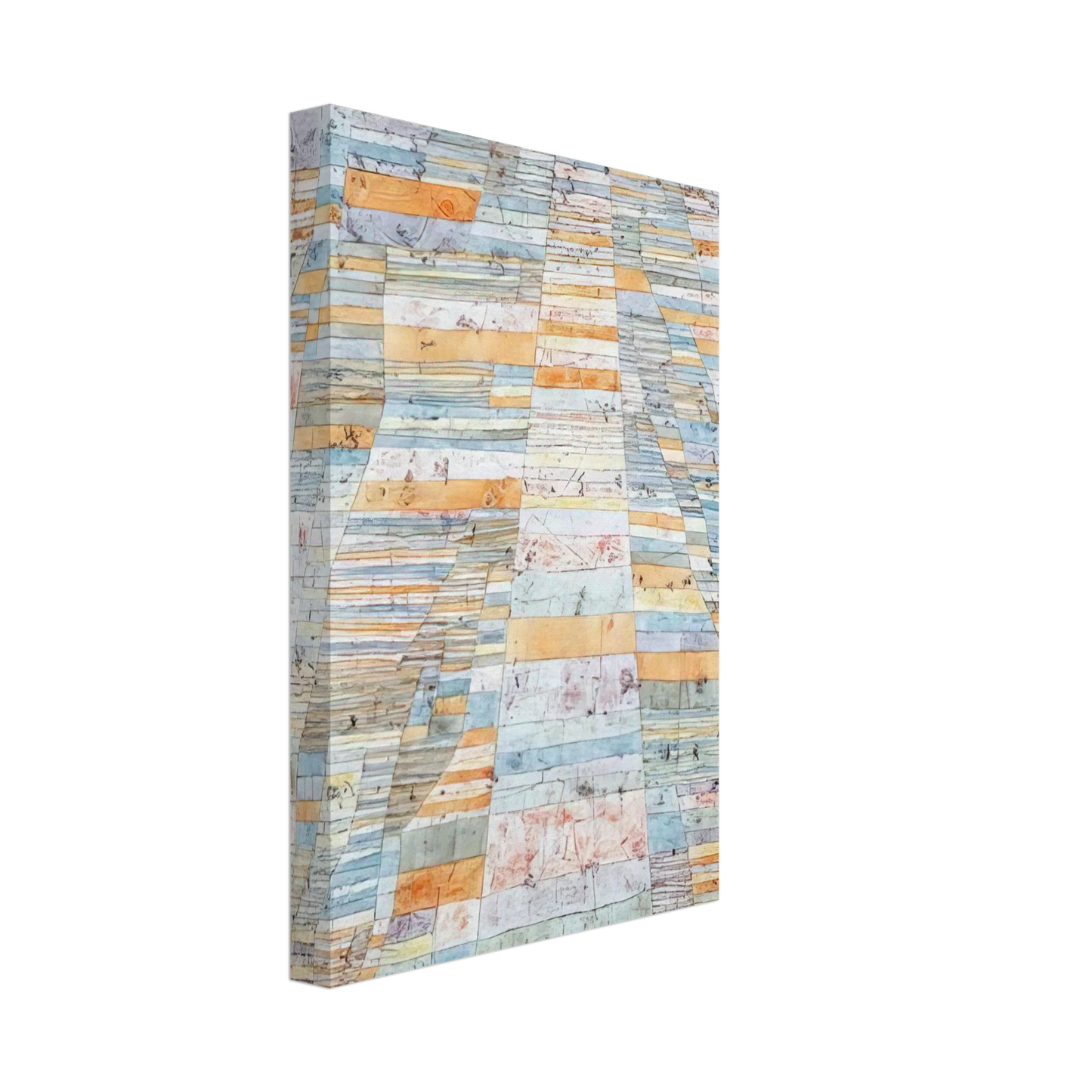 Paul Klee - MAIN PATH AND BYWAYS 1929 Canvas - 40x60 cm / 16x24 inches-canvas