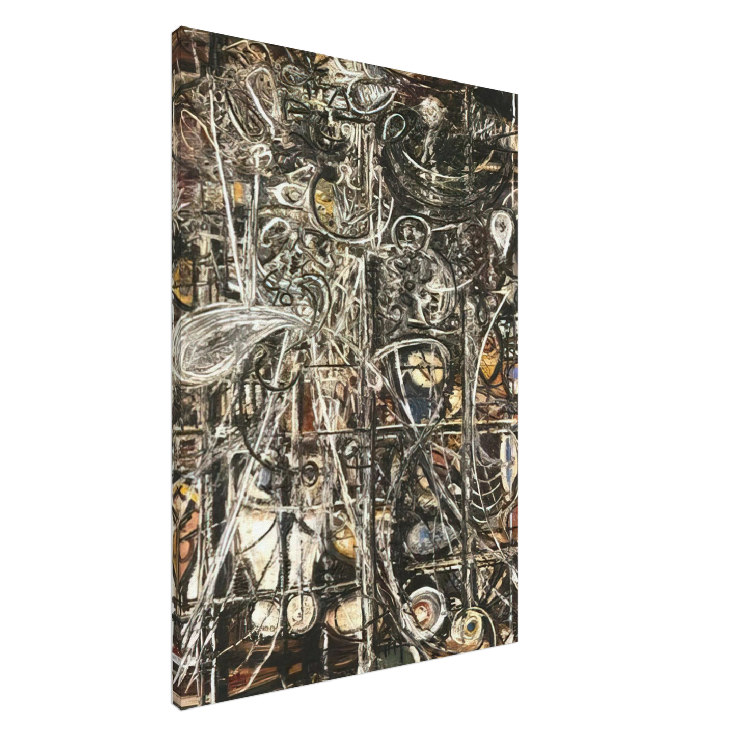 Richard Pousette-Dart - Figure Canvas - 20x30 cm / 8x12 inches-canvas