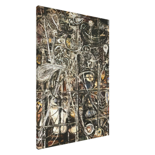 Richard Pousette-Dart - Figure Canvas - 20x30 cm / 8x12 inches-canvas