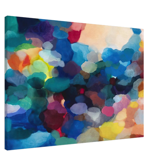 Alice Baber - Noble Numbers Canvas - 20x30 cm / 8x12 inches-canvas