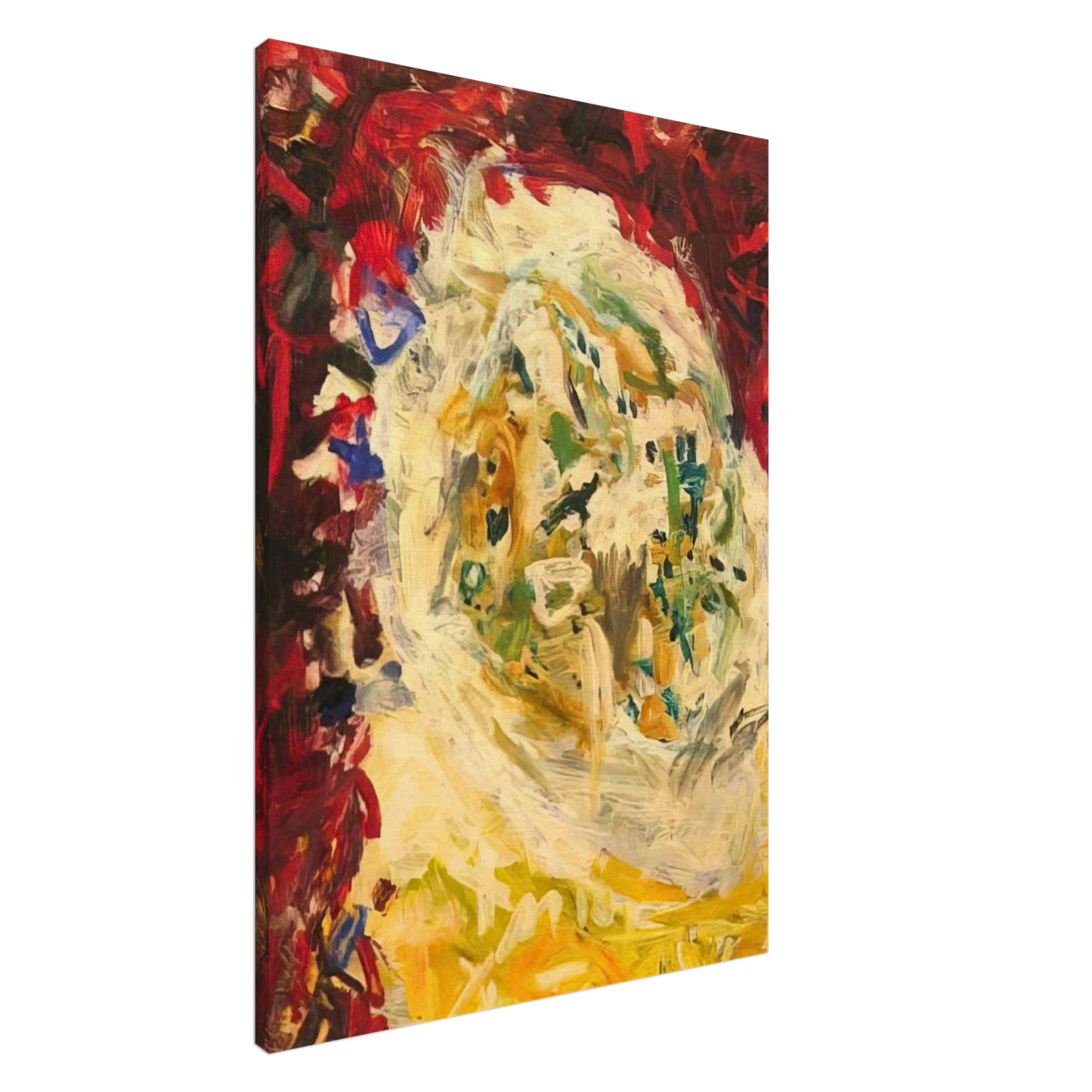 Gene Davis - Christmas Tree - 1956 Canvas - 20x30 cm / 8x12 inches-canvas