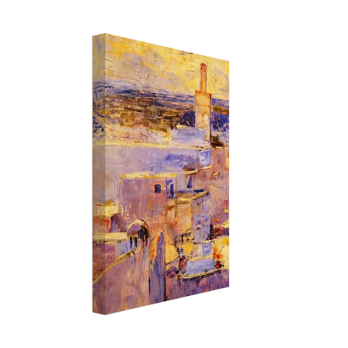 Theo van Rysselberghe - VIEW OF MEKNES MOROCCO Canvas - 70x100 cm / 28x40 inches-canvas