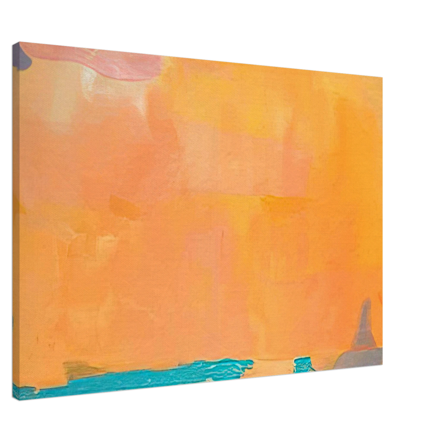 Helen Frankenthaler - Royal Fireworks - 1975 Canvas - 20x30 cm / 8x12 inches-canvas