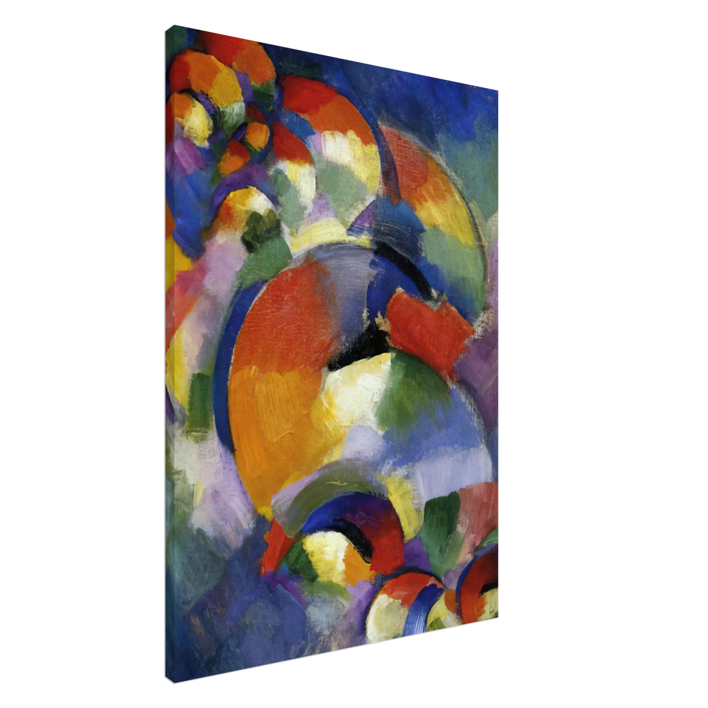 Morgan Russell - Cosmic Synchromy - 1914 Canvas - 20x30 cm / 8x12 inches-canvas