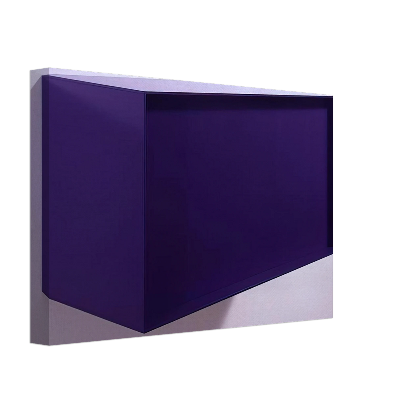 Donald Judd - Untitled DJ 77-18 Meter Box - 1977 Canvas - 40x60 cm / 16x24 inches-canvas