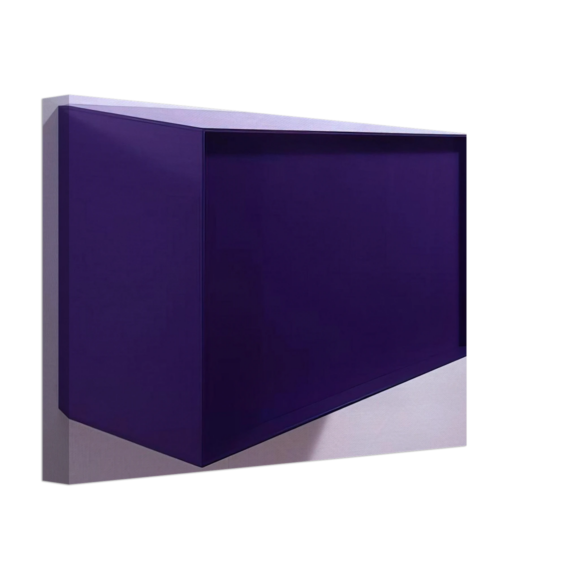 Donald Judd - Untitled DJ 77-18 Meter Box - 1977 Canvas - 40x60 cm / 16x24 inches-canvas