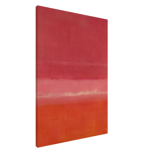 Mark Rothko - Untitled Red - 1956 Canvas - 20x30 cm / 8x12 inches-canvas