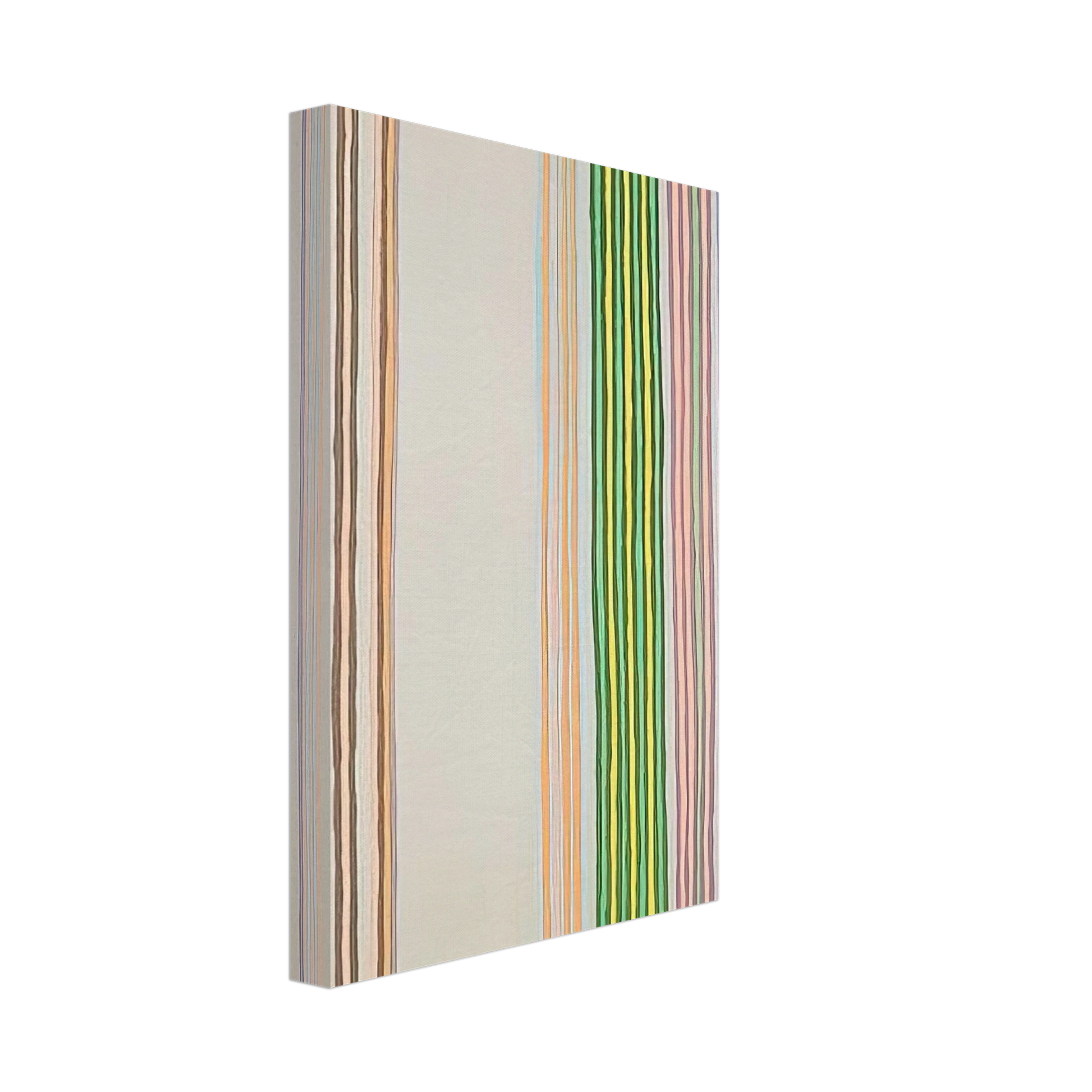 Gene Davis - Royal Curtain - 1980 Canvas - 40x60 cm / 16x24 inches-canvas